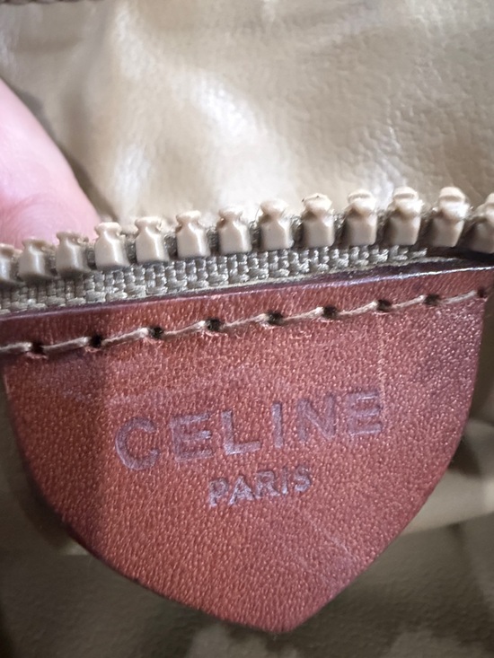 Authentic Celine Monogram Celine Handbag vintage Celine satchel Celine purse